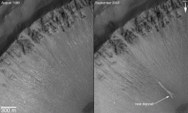 Wasserspuren auf dem Mars