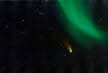 Komet mit Polarlichter